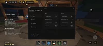 [FourHub] No Key AutoMine,AutoFarm,SellAll,Teleporter