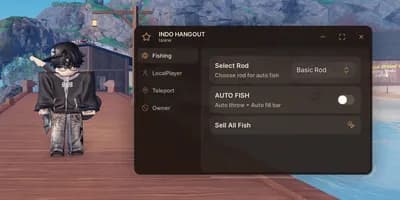 AUTO FISH, AUTO KRAKEN, AUTO SELL, FARM MONEY, AFK FISHING