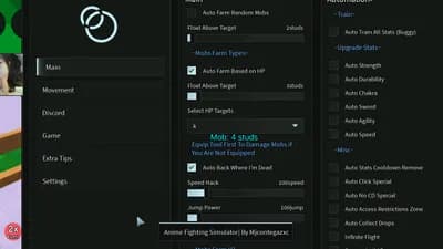 Anime Fighting Simulator Auto Farm And More Keyless Script