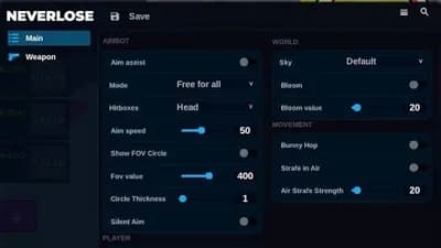 Roblox Script - Flick Neverlose | Aimbot