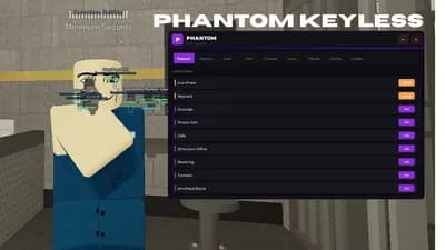 Aimbot , Adv ESP , Gun & Keycard Spawn , and more.