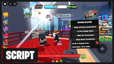 Boxing Slayer Script Auto Farm Free OP Pets Roblox 2025