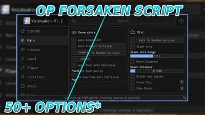 Auto All Generators Infinite Stamina Auto Backstab AND MORE