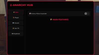 Hitbox Extender, ESP on killer and players, tp to gens