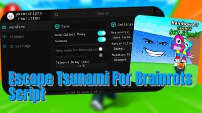 Escape Tsunami For Brainrots Autofarm Script