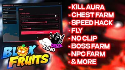 SolvexGUI Kill Aura, Chest Farm, Boss Farm & More & Xeno Sup