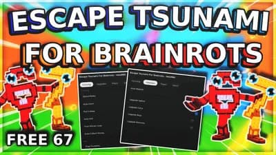 THE BEST ESCAPE TSUNAMI FOR BRAINROTS SCRIPT