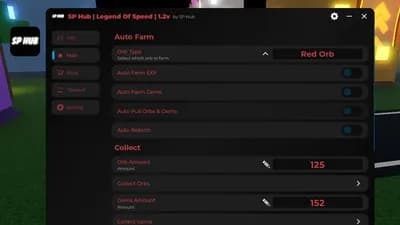 Legends Of Speed SP Hub v1.2 (Auto Farm, Auto Race and more)