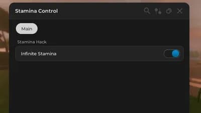 Infinite Stamina (Script Key Fixed)