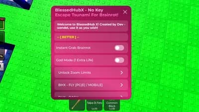 Blessed Hub X | Keyless| Escape Tsunami For Brainrots 