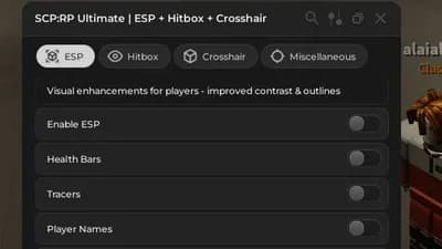 Esp + Hitbox Expander + Crosshair (FIXED PC) READ INFO