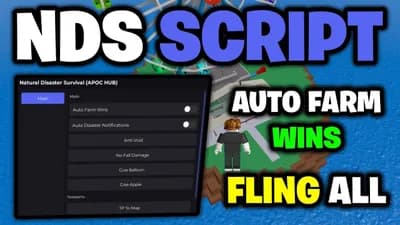 🌋 Auto Farm Wins, Fling All, Give Gears & More!