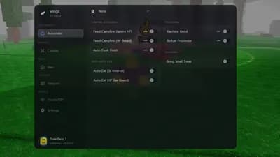 wings - God Mode, Automation, Kill Aura & more