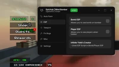 (UPDATE) EpicHub | ESP Bomb, ESP Players, Auto Farm and more
