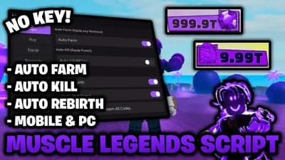 Auto Farm Auto Kill Auto Rebirth and More!