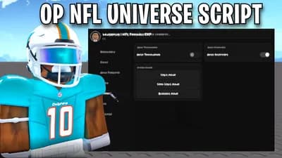 [OP] NFL UNIVERSE SCRIPT |MOBILE & PC |FREE/PAID I