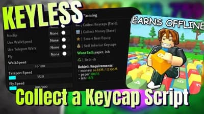 Collect a  Keycap Script