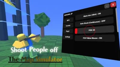 SUPASSRA_SP | SHOOT PLAYERS OFF A MAP SIMULATOR