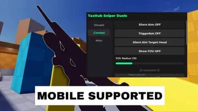 TAXHUB SILENT AIM TRIGGERBOT HITBOXEXPANDER ESP MOBILE SUPPO
