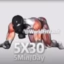 5X30 5Min Workout obby: Kick all