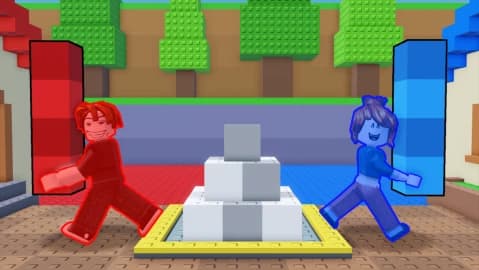 🛠️ First to build,  Instan steal block, Auto attack