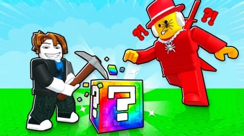 ⛏️ Break a Lucky Block!