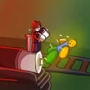 Push people off a train script