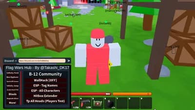 Flag Wars - BEST Script ROBLOX! PC/Android!!!