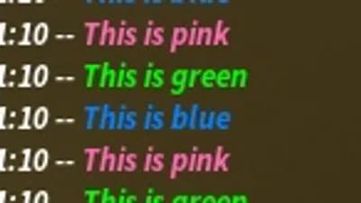 Roblox developer console rich text