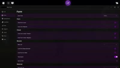 Blox Fruits Hub - Auto Farm Fruits, Bosses, Chests & More