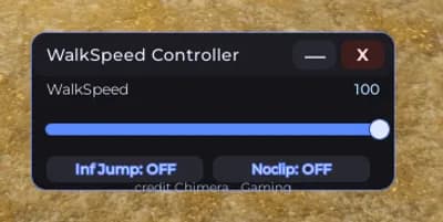 Walkspeed Loop + InfJump + NoClip
