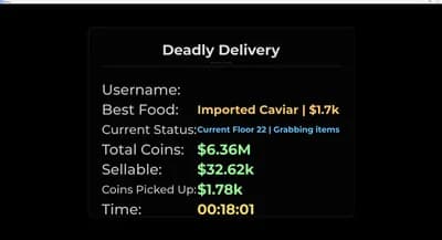 Deadly Delivery Autofarm (Christmas Update)