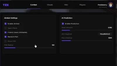 TZX AİMBOT WORKİNG
