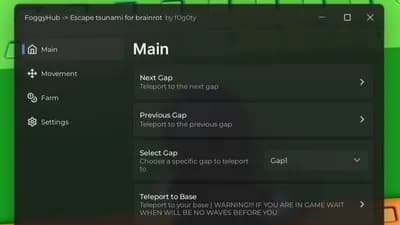 FoggyHub - gap bot, sell, speed and more
