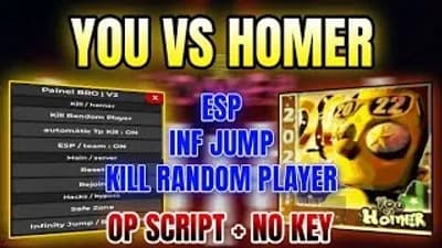 You VS Homer OP Script! (AUTO FARM)
